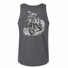 Midnight Rip Tank Top Tank Top in Gray - Solus Legion