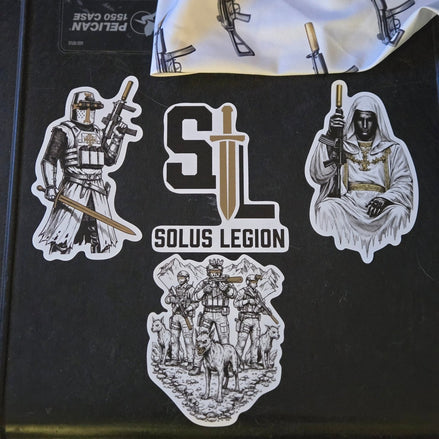 12 Sticker Pack // Retail: $40 Stickers in - Solus Legion