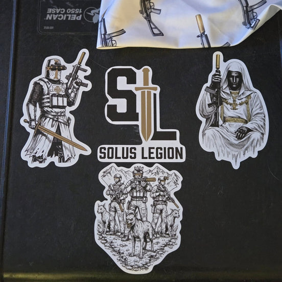 12 Sticker Pack // Retail: $40 Stickers in - Solus Legion