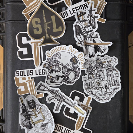 12 Sticker Pack // Retail: $40 Stickers in - Solus Legion