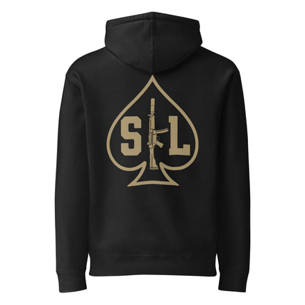 Ace of Spades Hoodie hoodie in Black - Solus Legion