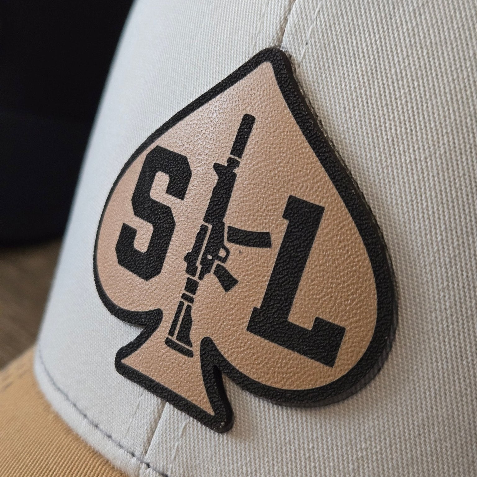 Ace of Spades Solus Legion Hat Hat in Tan/Gray - Solus Legion