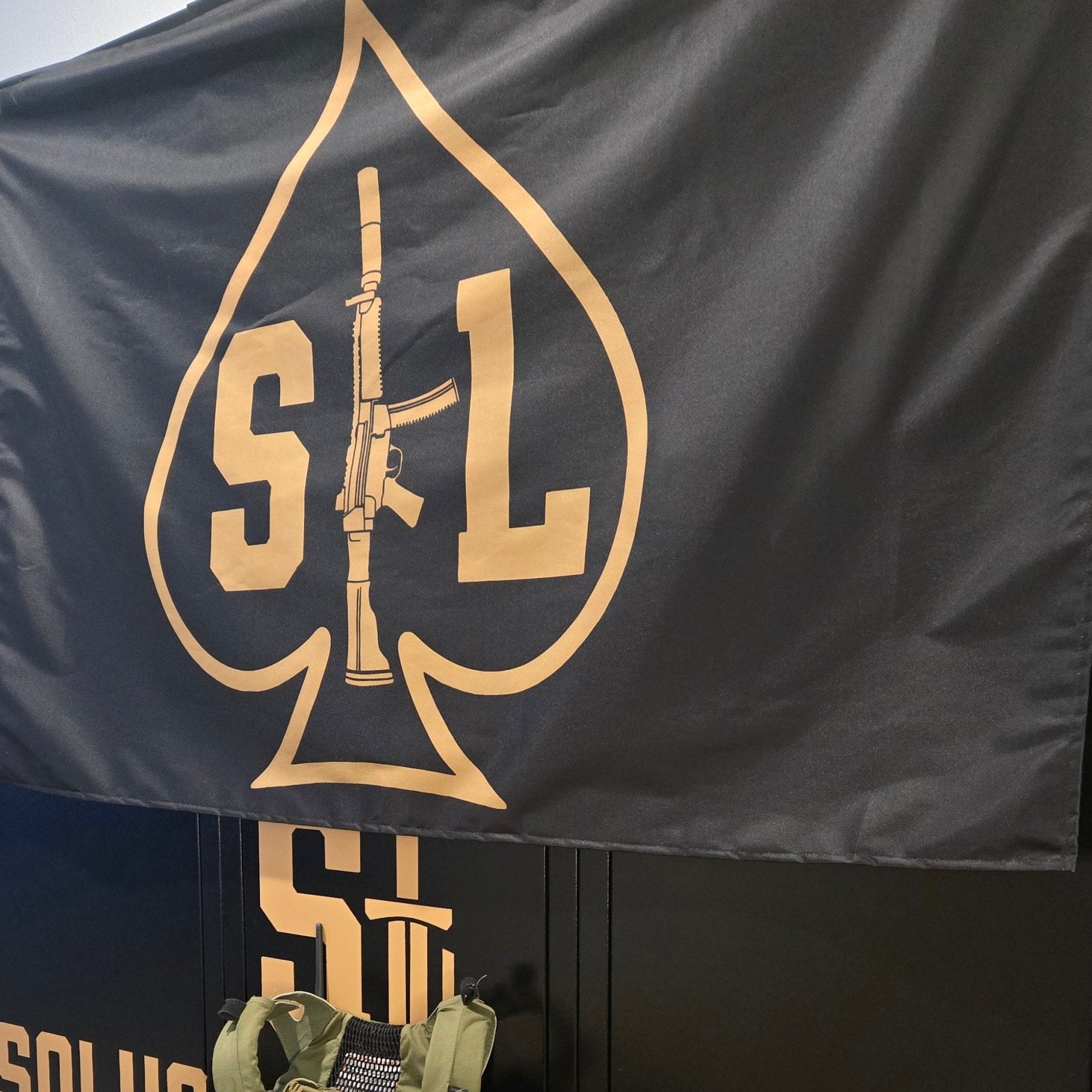 Ace of Spades // Solus Legion Team Flag flag in - Solus Legion