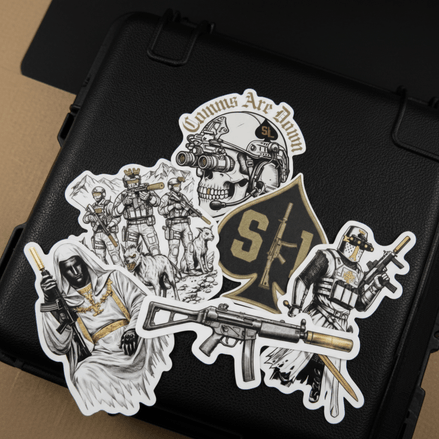 Ace of Spades Stickers in - Solus Legion