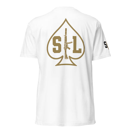 Ace of Spades T-Shirt tshirts in White - Solus Legion
