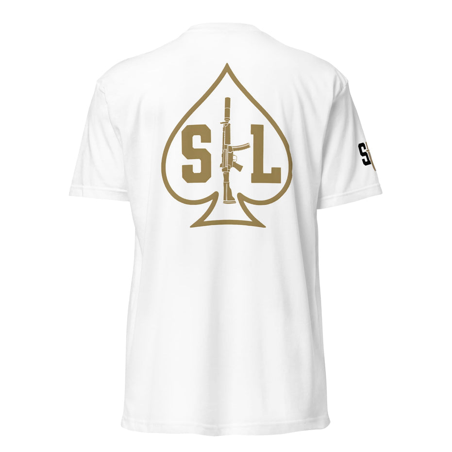 Ace of Spades T-Shirt tshirts in White - Solus Legion