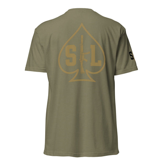 Ace of Spades T-Shirt tshirts in OD Green - Solus Legion