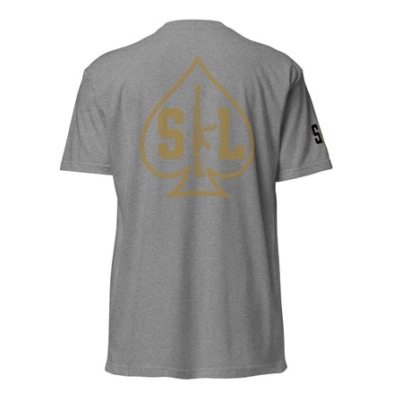 Ace of Spades T-Shirt tshirts in Gray - Solus Legion