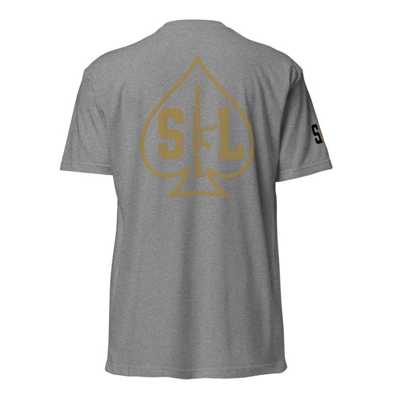 Ace of Spades T-Shirt tshirts in Gray - Solus Legion