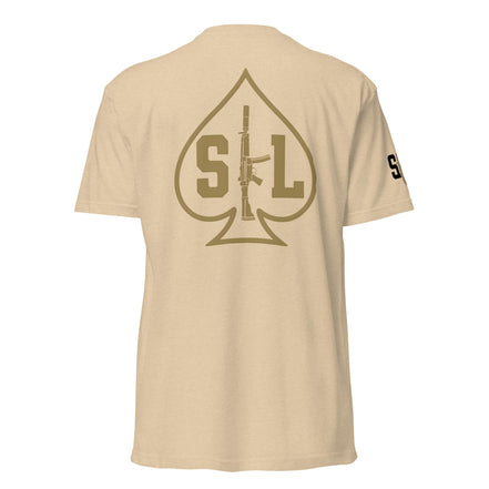 Ace of Spades T-Shirt tshirts in Flat Dark Earth - Solus Legion