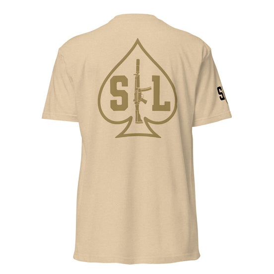 Ace of Spades T-Shirt tshirts in Flat Dark Earth - Solus Legion