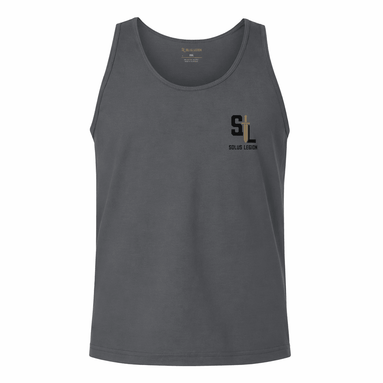 Ace of Spades Tank Top Tank Top in Gray - Solus Legion