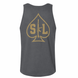Ace of Spades Tank Top Tank Top in Gray - Solus Legion