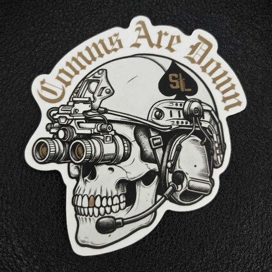 AOS Comms Are Down Stickers in - Solus Legion