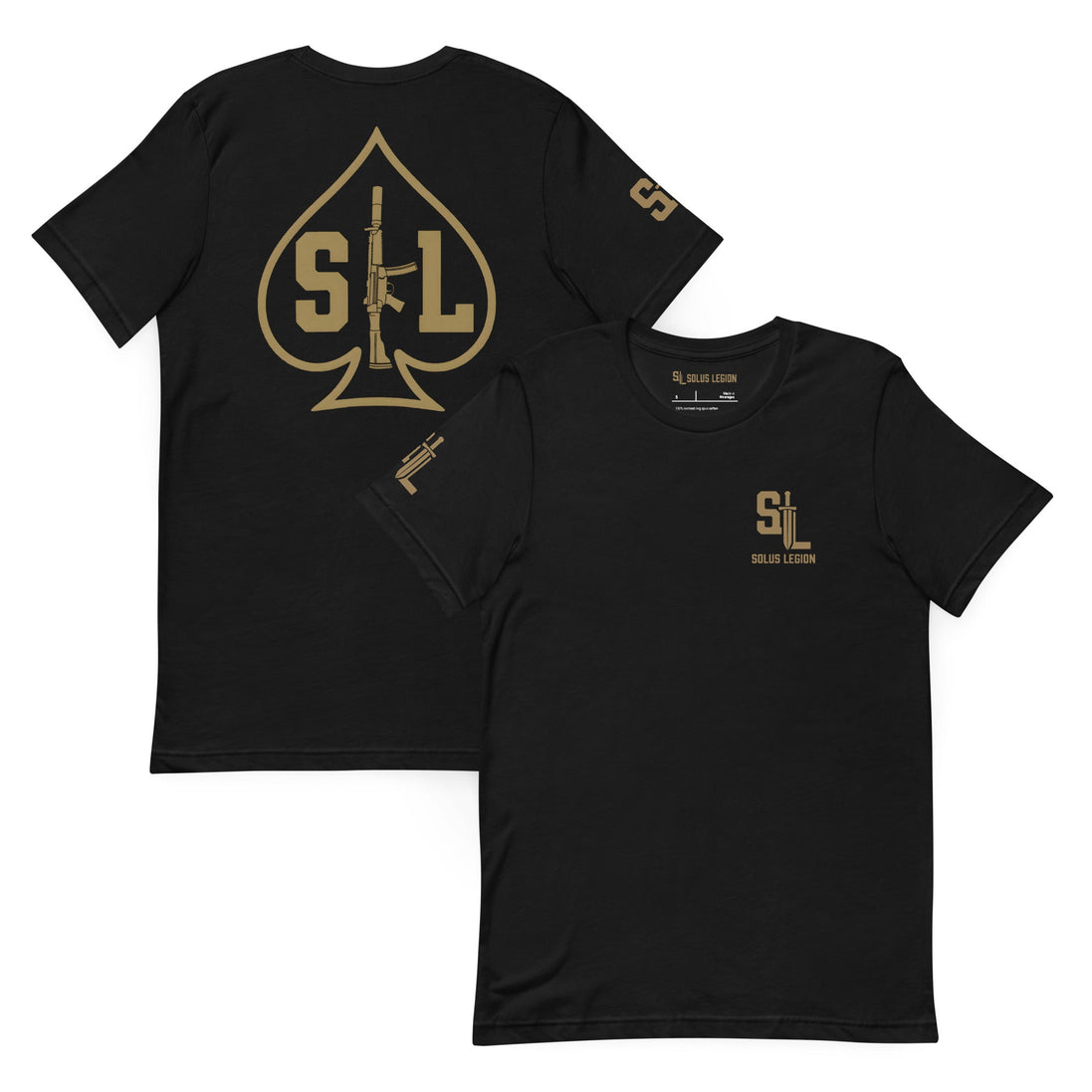 B&G Edition Ace if Spades tshirts in S - Solus Legion