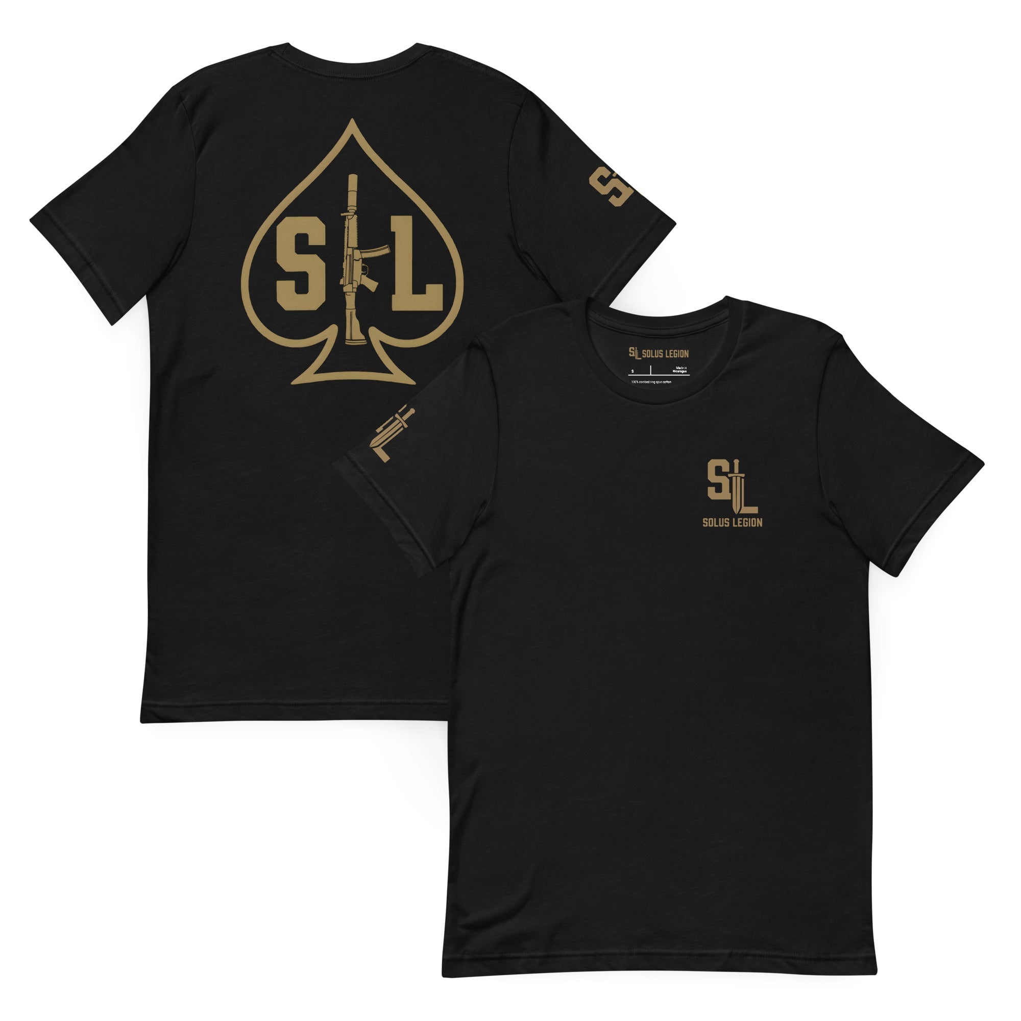 B&G Edition Ace if Spades tshirts in S - Solus Legion