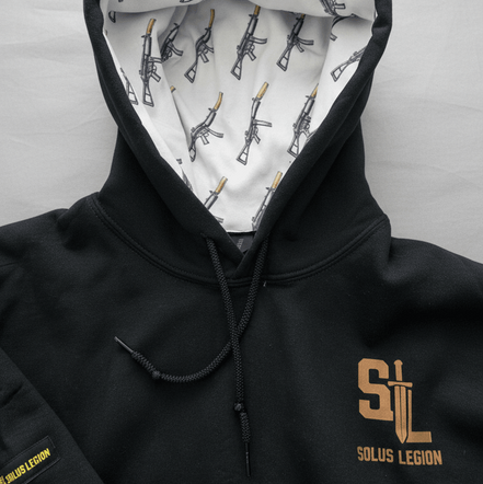 B&G Edition SMG pullover hoody hoodies in black - Solus Legion