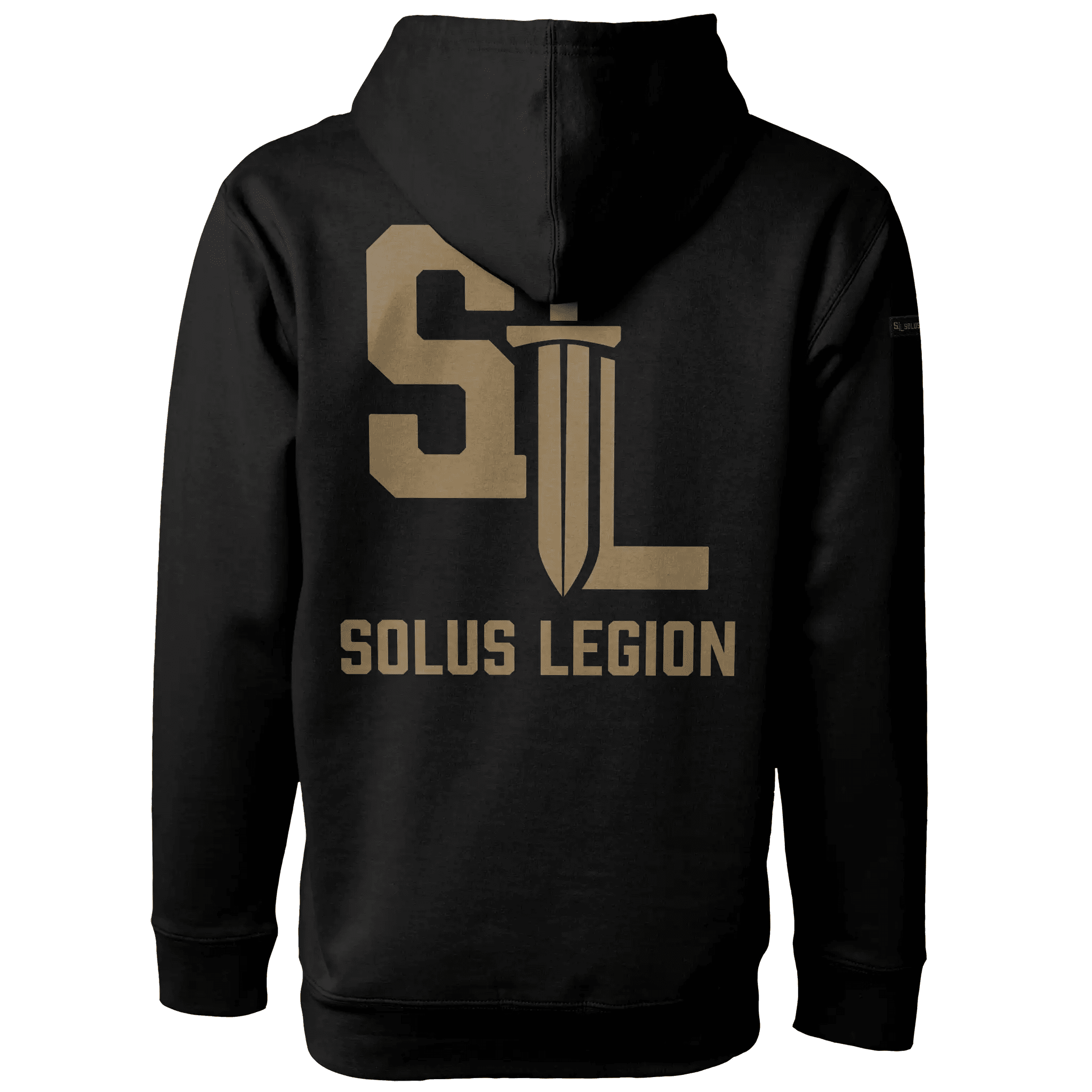B&G Edition SMG pullover hoody hoodies in black - Solus Legion