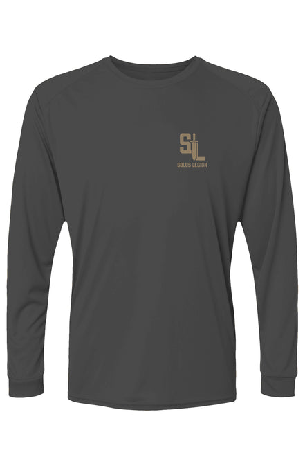 B&G Edition Solus Legion UV/Performance Long Sleeve long sleeves in Black - Solus Legion