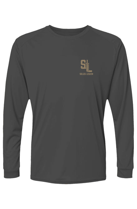 B&G Edition Solus Legion UV/Performance Long Sleeve long sleeves in Black - Solus Legion