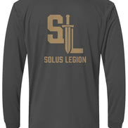B&G Edition Solus Legion UV/Performance Long Sleeve long sleeves in Black - Solus Legion
