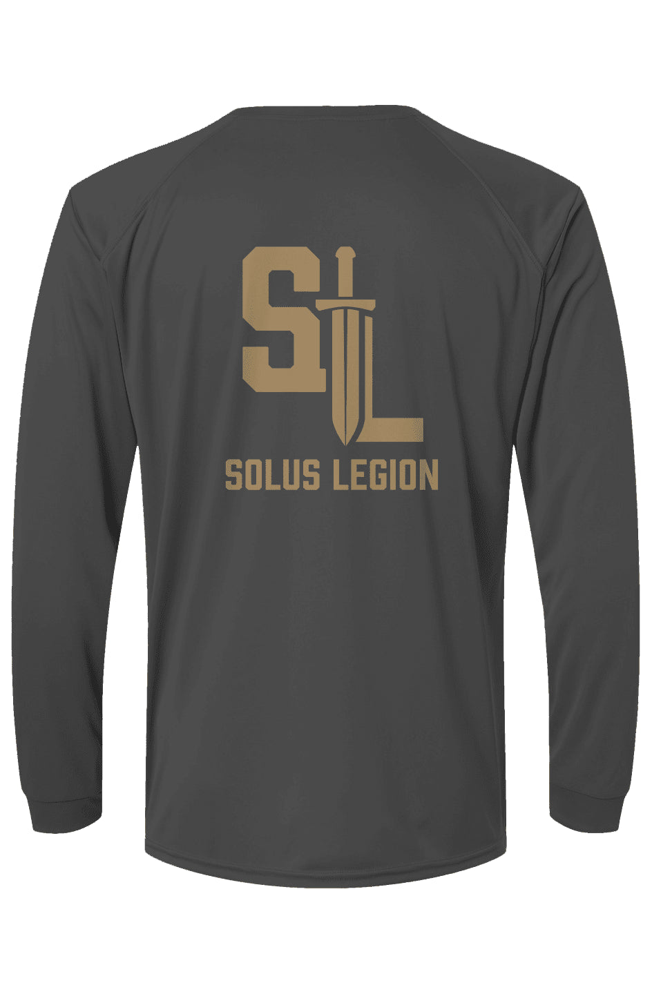 B&G Edition Solus Legion UV/Performance Long Sleeve long sleeves in Black - Solus Legion