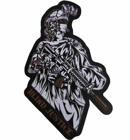 Blind Justice Sticker Stickers in - Solus Legion