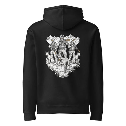 Chupacabra Security Hoodie hoodie in Black - Solus Legion