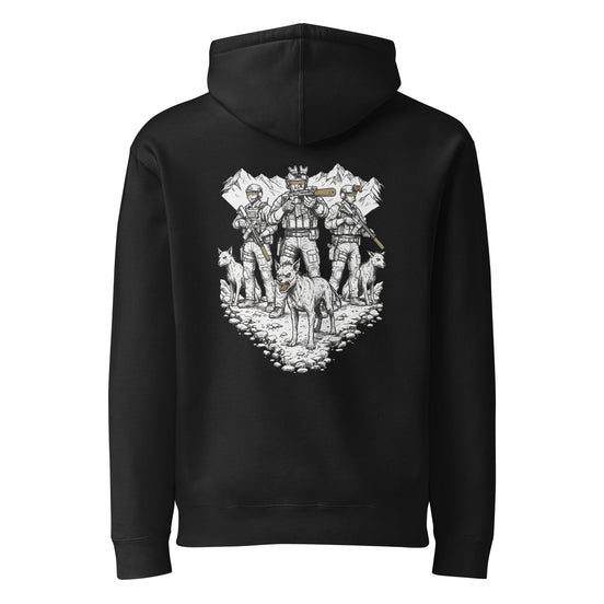 Chupacabra Security Hoodie hoodie in Black - Solus Legion