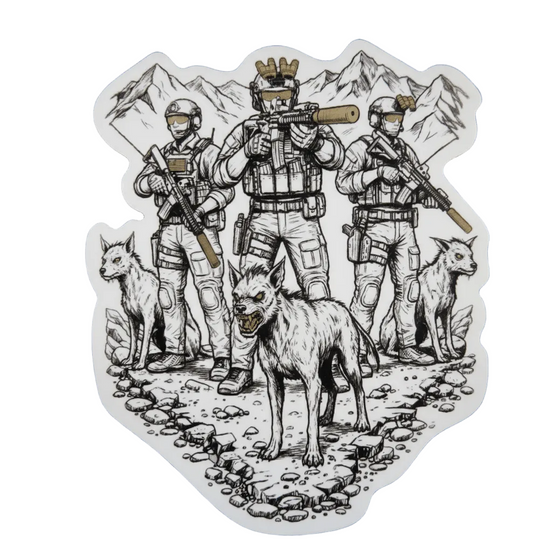 Chupacabra Security Stickers in - Solus Legion