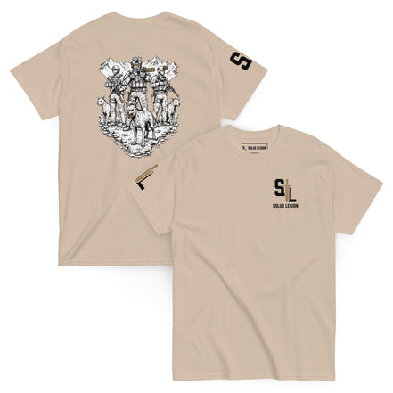 Chupacabra Security T-Shirt tshirts in Flat Dark Earth - Solus Legion