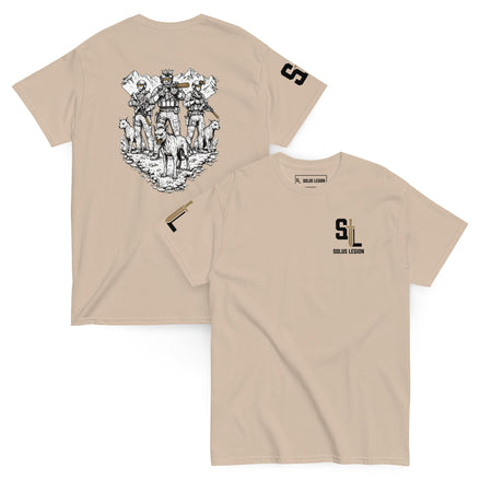Chupacabra Security T-Shirt tshirts in Flat Dark Earth - Solus Legion