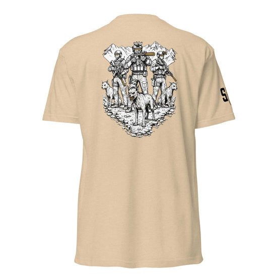 Chupacabra Security T-Shirt tshirts in Flat Dark Earth - Solus Legion