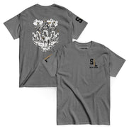 Chupacabra Security T-Shirt tshirts in Gray - Solus Legion