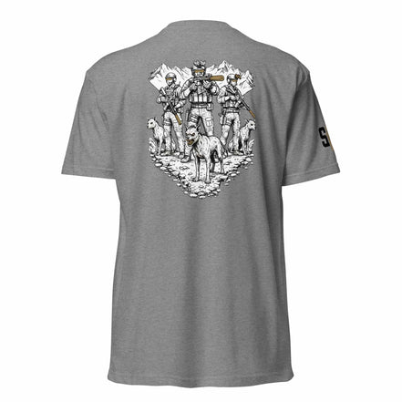 Chupacabra Security T-Shirt tshirts in Gray - Solus Legion