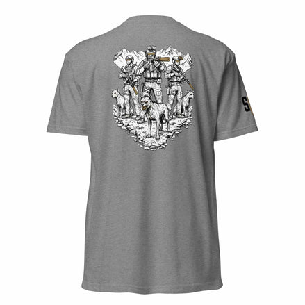 Chupacabra Security T-Shirt tshirts in Gray - Solus Legion