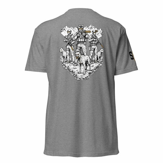Chupacabra Security T-Shirt tshirts in Gray - Solus Legion