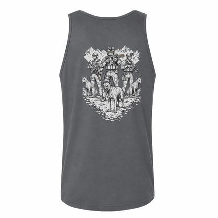 Chupacabra Security Tank Top Tank Top in Gray - Solus Legion