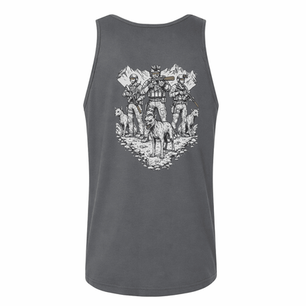 Chupacabra Security Tank Top Tank Top in Gray - Solus Legion