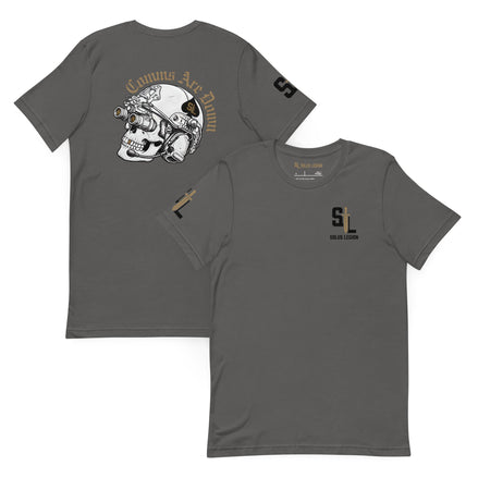 Comms Are Down T-Shirt tshirts in Gray - Solus Legion