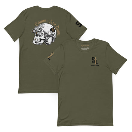 Comms Are Down T-Shirt tshirts in OD Green - Solus Legion