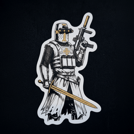 Crusader Stickers in - Solus Legion