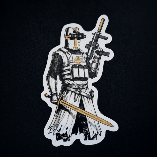Crusader Stickers in - Solus Legion