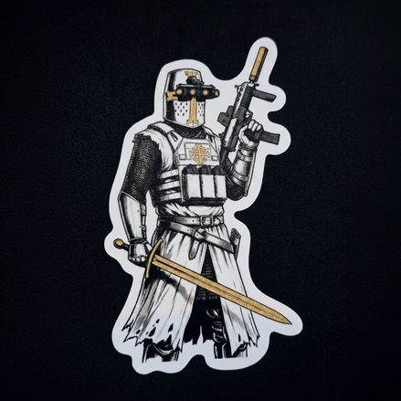 Crusader Stickers in - Solus Legion