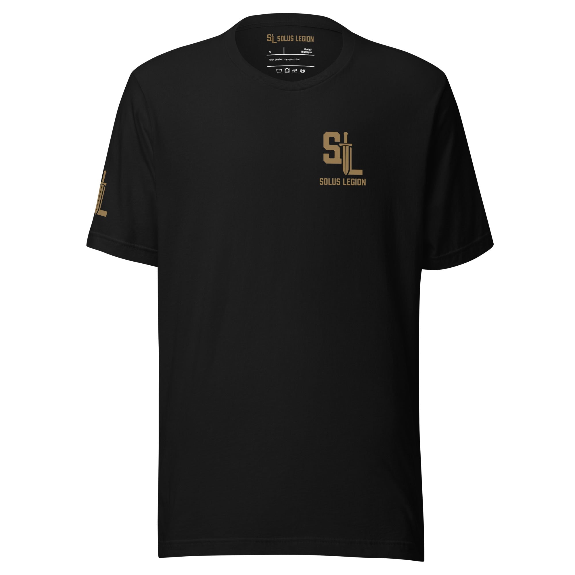 Crusader T-Shirt tshirts in Gray - Solus Legion