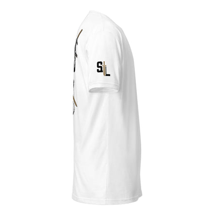 Crusader T-Shirt tshirts in White - Solus Legion
