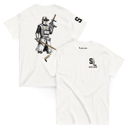 Crusader T-Shirt tshirts in White - Solus Legion