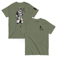Crusader T-Shirt tshirts in OD Green - Solus Legion
