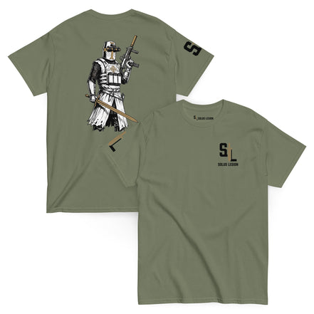 Crusader T-Shirt tshirts in OD Green - Solus Legion