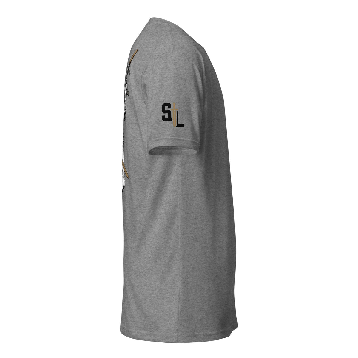 Crusader T-Shirt tshirts in Gray - Solus Legion